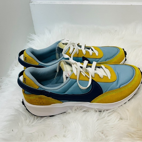 Nike Waffle Debut Low Boarder Blue Sanded Gold DH9522-400 Mens size 9 - Picture 5 of 10